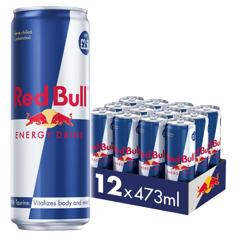 Red Bull Energy Drink 473ml, 12 Pack